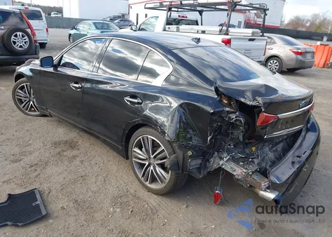 2015 Infiniti Q50 Sport z USA, uszkodzony, nr VIN JN1BV7AR5FM415982